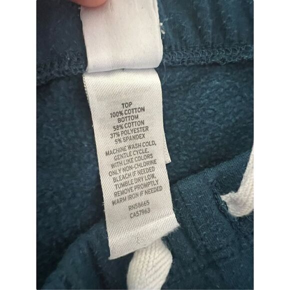 Nordstrom Baby Striped Blouse and Pants Outfit Set 2 Pc Size 12 Months Blue - Picture 10 of 10